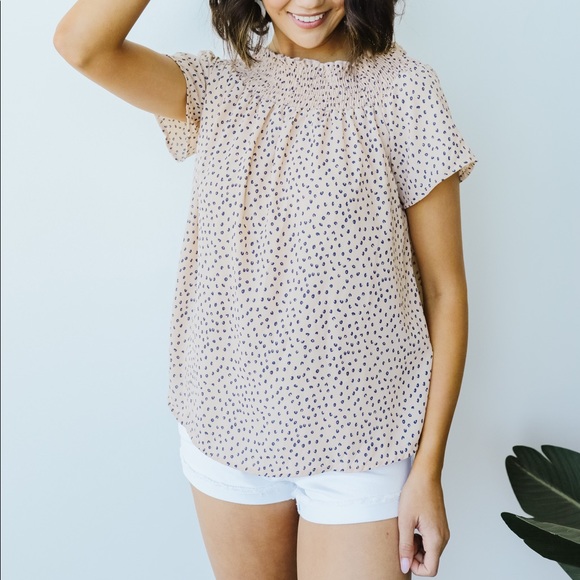 Tiny Twinkling Top in Navy - Picture 14 of 15